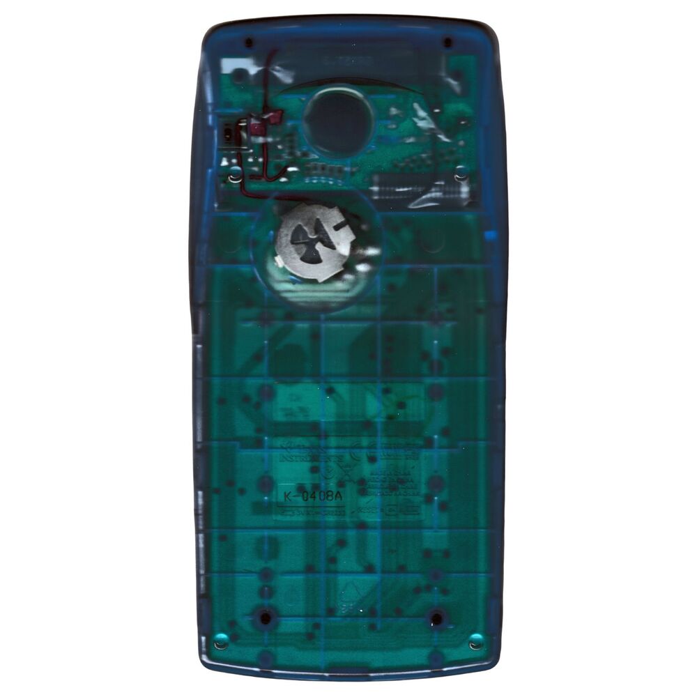 Texas Instruments TI-15 Scientific Calculator Transparent Blue Fractions Math - Picture 4 of 10